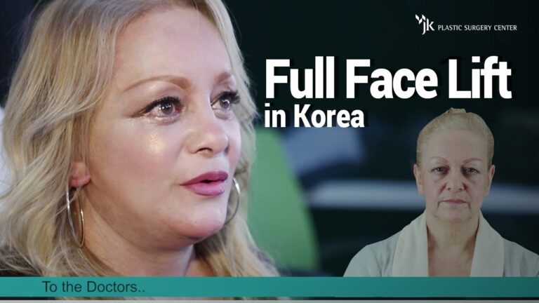 Круговая смас подтяжка AntiAging отзыв Лучший хирург Кореи пластическая хирургия JK
