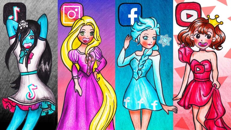 Best Fashion SOCIAL MEDIA Trends Challenge 2021 | Stop Motion Paper | Seegi English