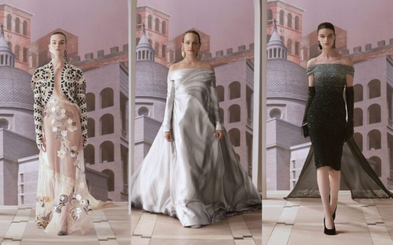 Величие и очарование Рима в новой коллекции Fendi Couture Осень/Зима 2021 Величие и очарование Рима в новой коллекции Fendi Couture Осень/Зима 2021